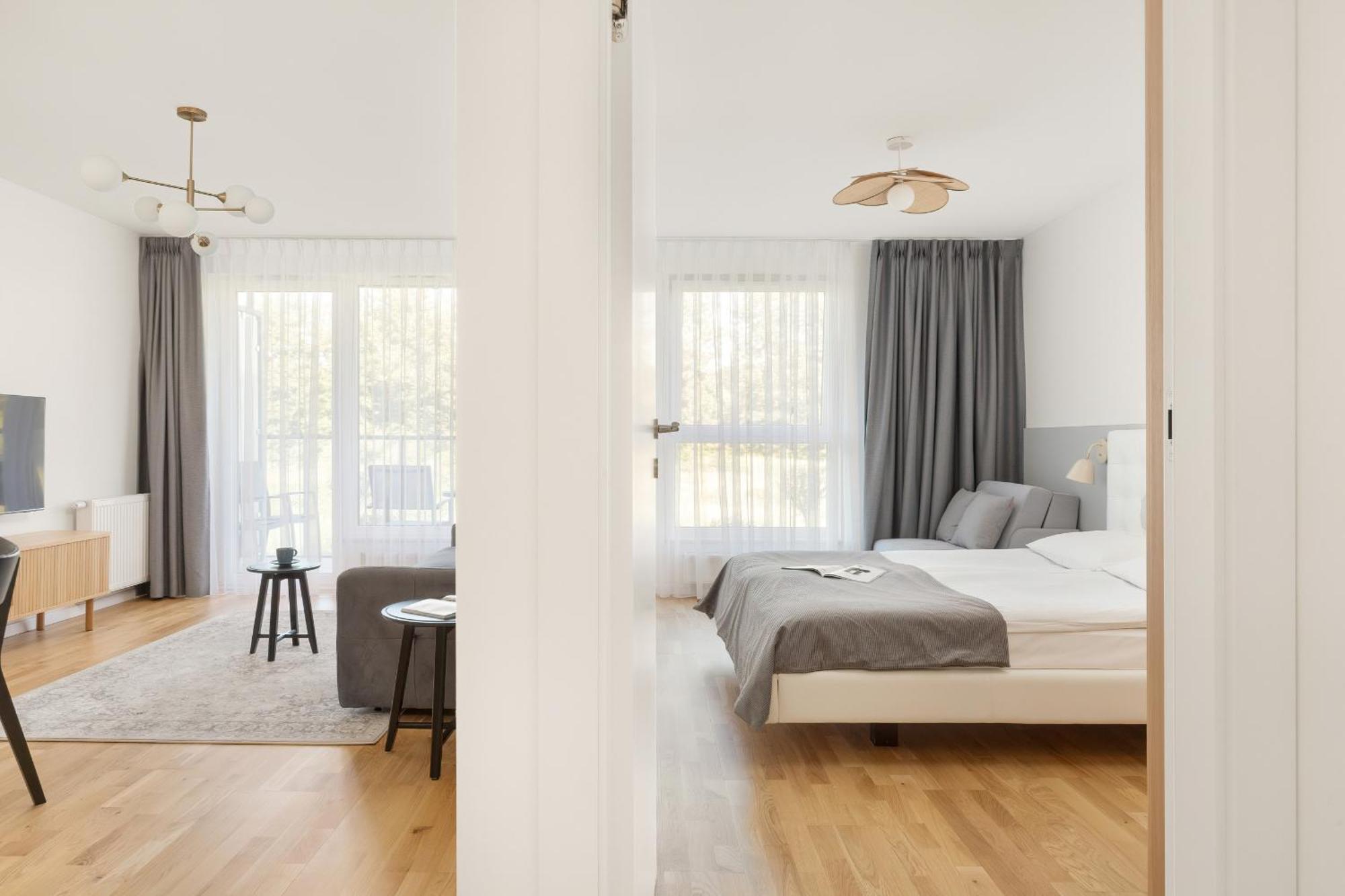 Stylowy Apartament W Gdansku Parking & Ekspres Do Kawy By Noclegi Renters Extérieur photo
