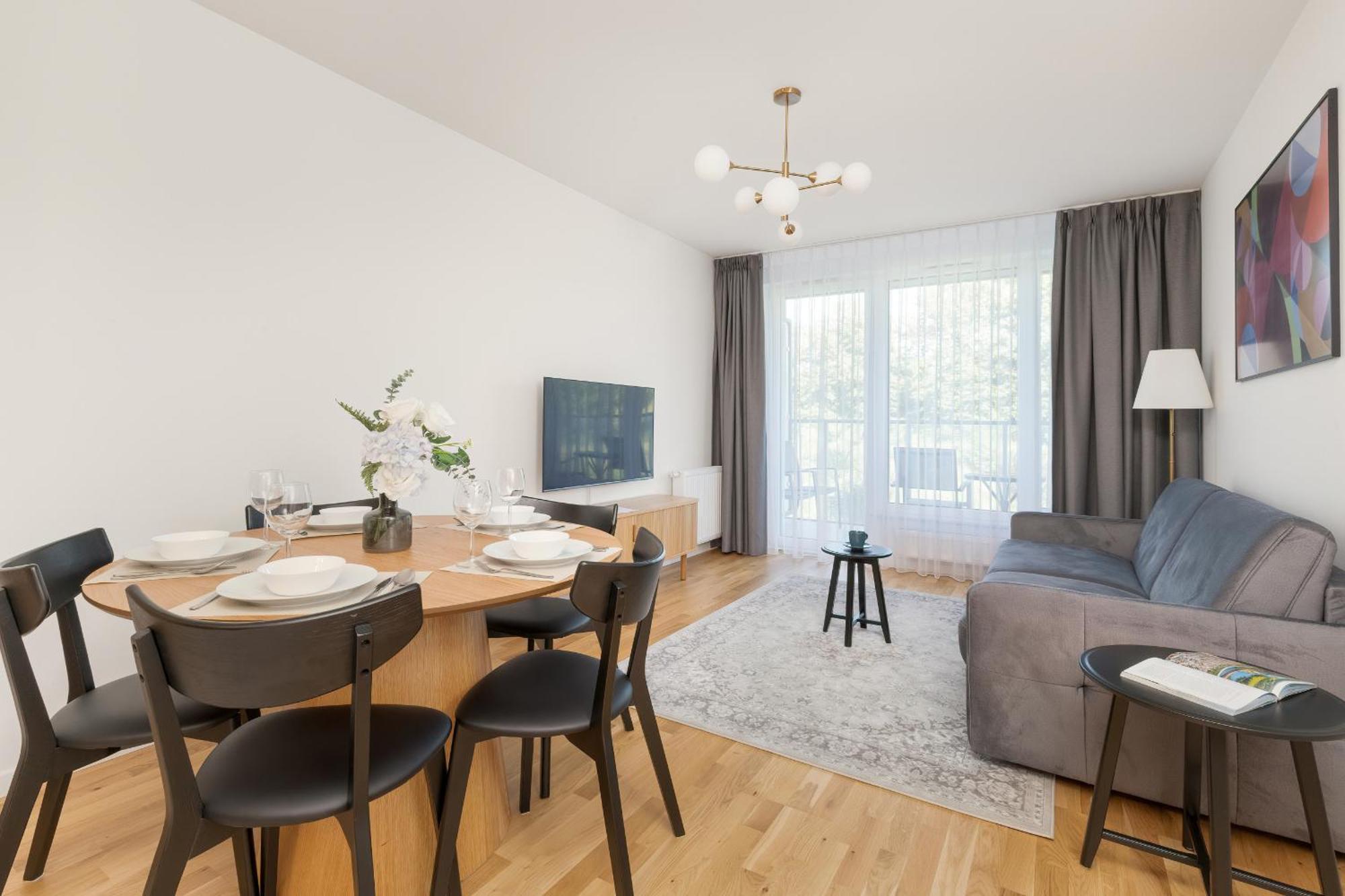 Stylowy Apartament W Gdansku Parking & Ekspres Do Kawy By Noclegi Renters Extérieur photo